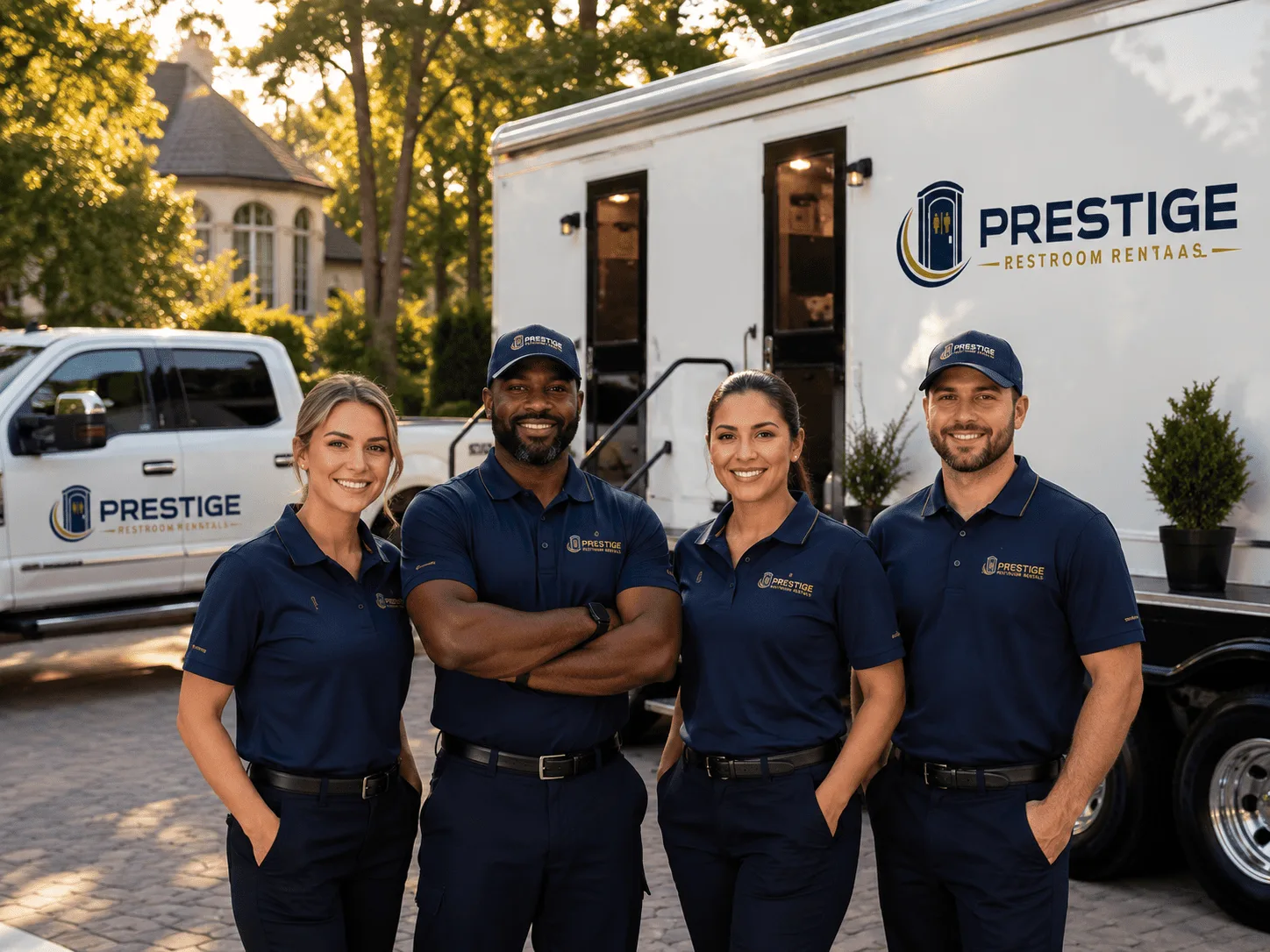 Trusted Luxury Portable Restrooms company in Brookfield, OH